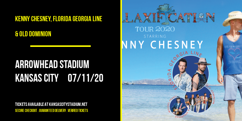 Kenny Chesney, Florida Georgia Line & Old Dominion at Arrowhead Stadium tickets Kenny Chesney, Florida Georgia Line & Old Dominion at Arrowhead Stadium