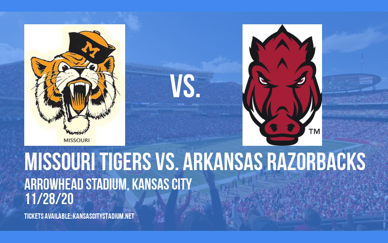 Missouri Tigers vs. Arkansas Razorbacks at Arrowhead Stadium tickets Missouri Tigers vs. Arkansas Razorbacks at Arrowhead Stadium