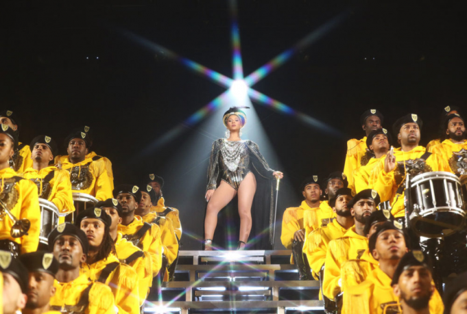 Beyonce at Arrowhead Stadium